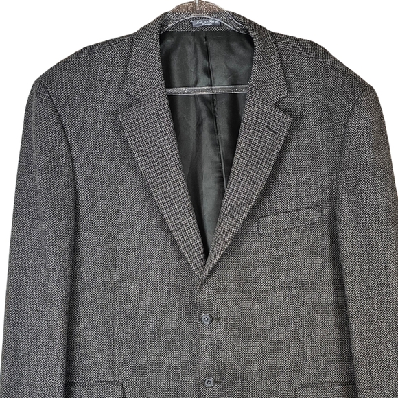Maranzone by SFI Laime Wool Multi Colored Tweed Sports Coat Size 42L - Picture 2 of 16